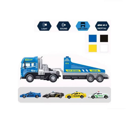 Police Truck carrier Light & Sounds