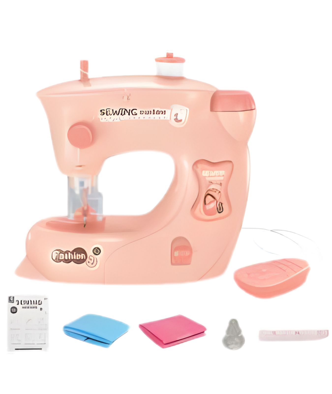 DIY Toy Sewing Machine for Kids – Creative Play Set (Ages 3+)