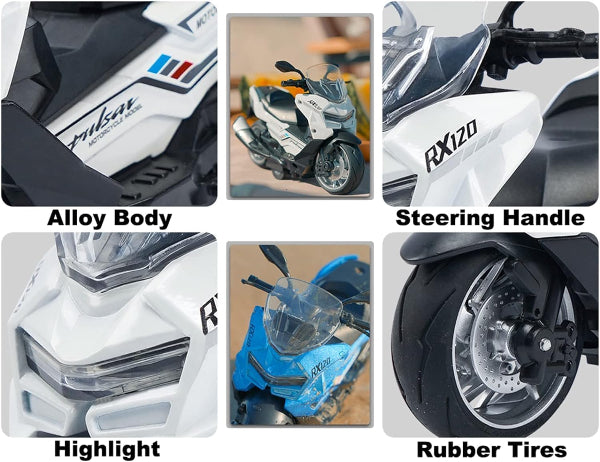 Scooty light and sounds