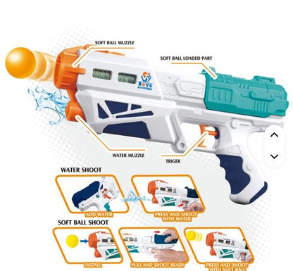 2 in 1 Ball Water Shoot Magic Blaster