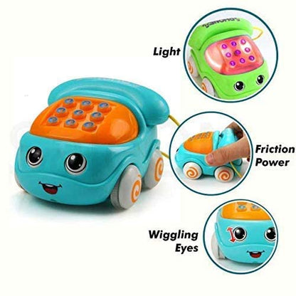 Friction Powered  Phone Car