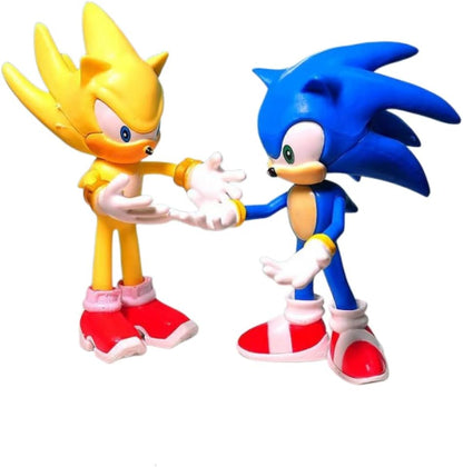 Pack of Cute Sonic Action Figures