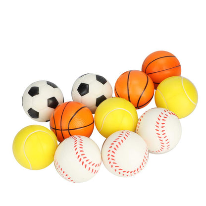 Soft Foam Sponge Balls (Pack of 12 )