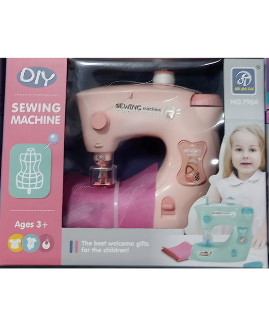 DIY Toy Sewing Machine for Kids – Creative Play Set (Ages 3+)